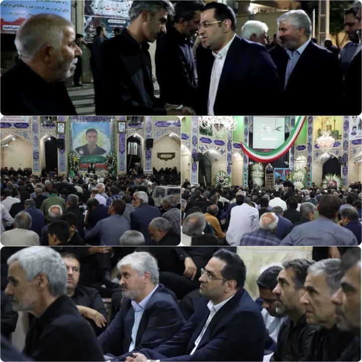 حضور مدیرعامل فولاد آلیاژی ایران در مراسم ترحیم شهید مدافع امنیت نیما کریمی و دیدار با خانواده معظم شهید